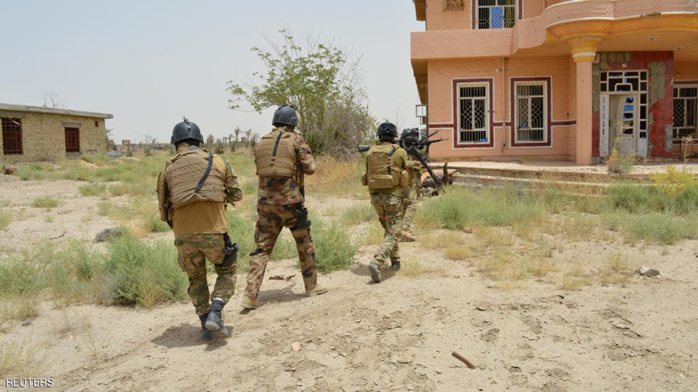 Hêz ên asayîşî ji başûr ve diçin di nav Felûce de